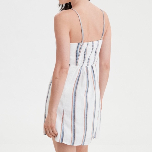 Bundle 2 for $20. American Eagle Wrap Button Dress - Picture 2 of 2